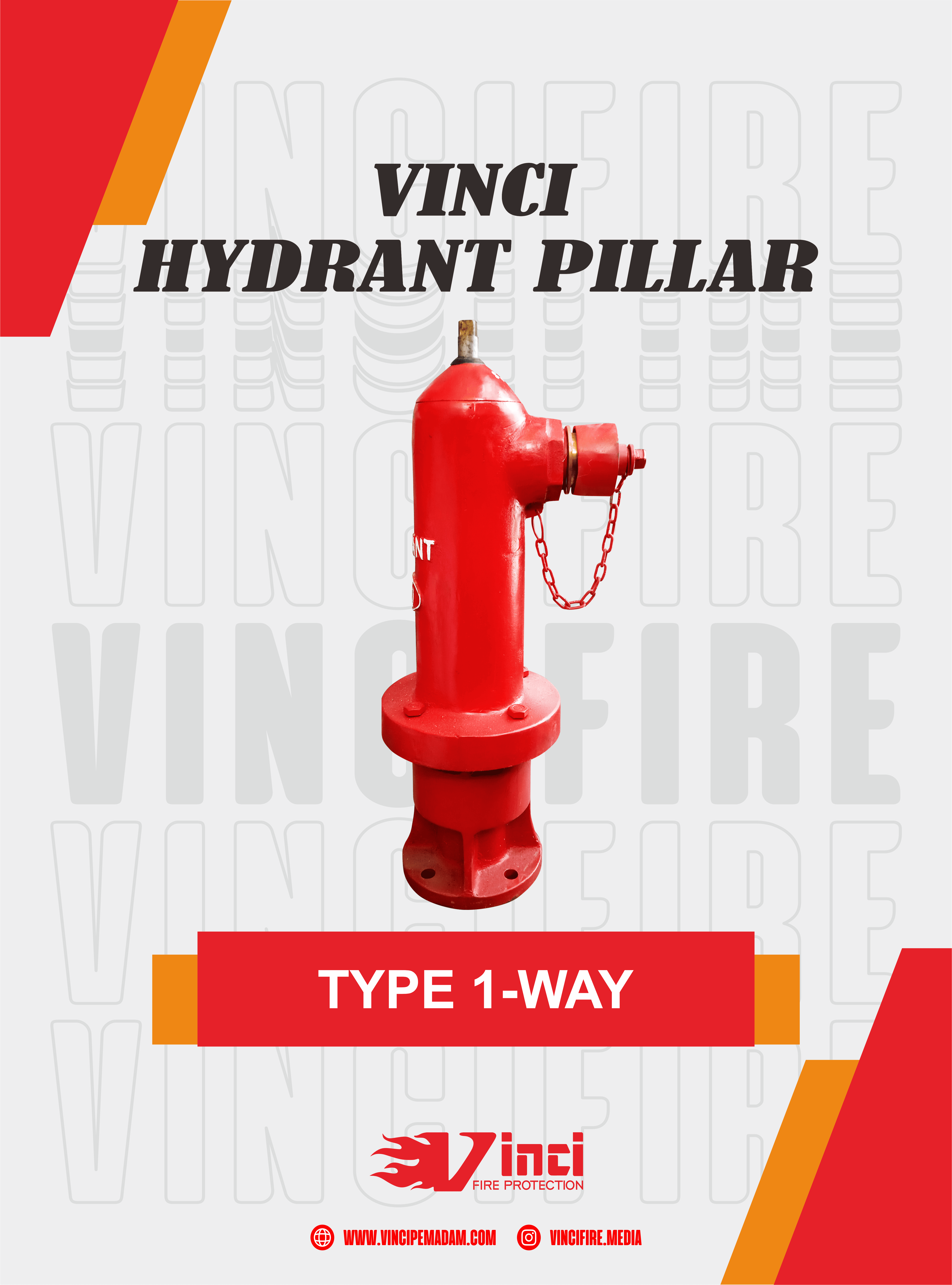 Hydrant Pillar One Way