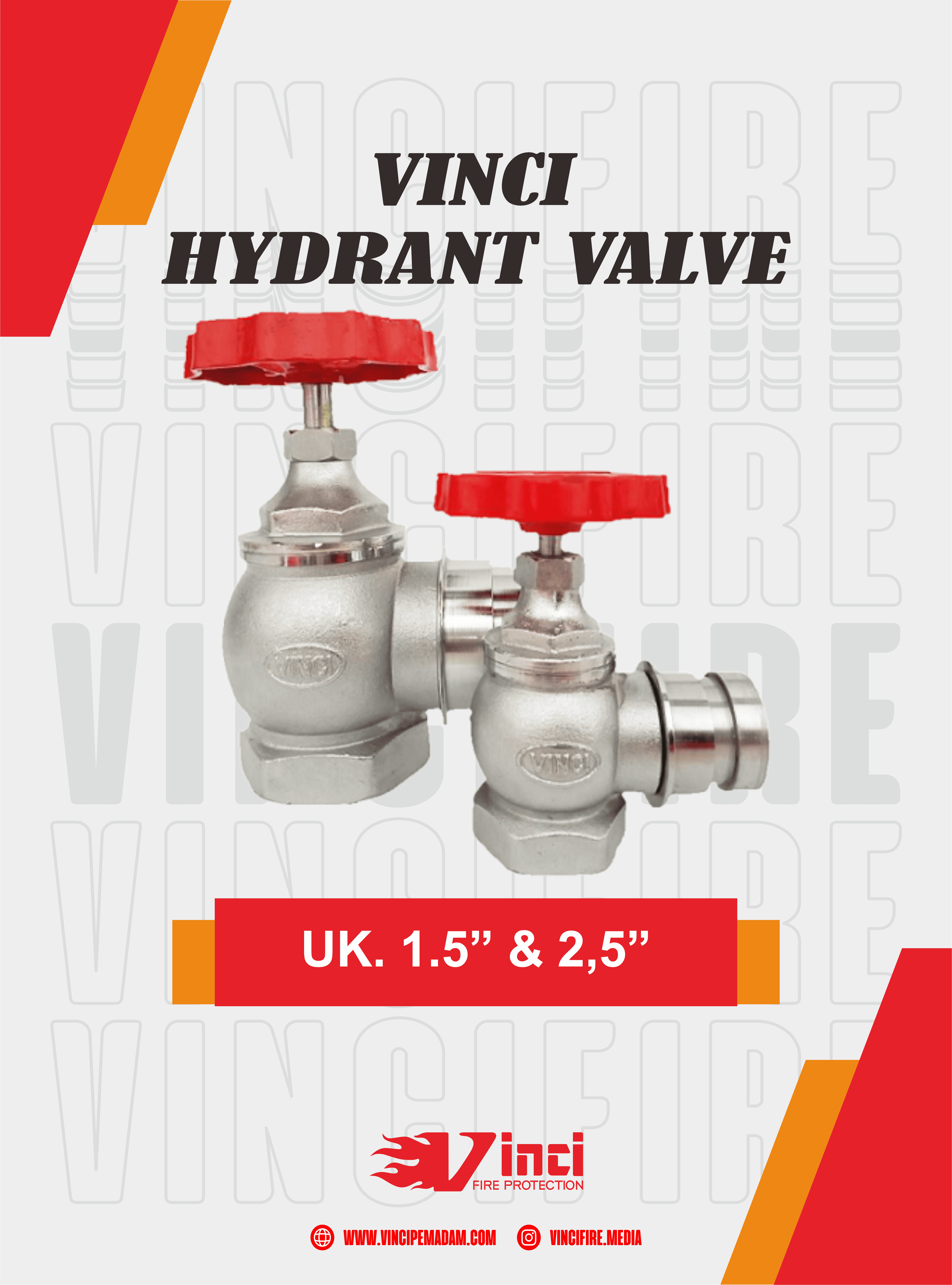 Vinci Hydrant Valve Chrome