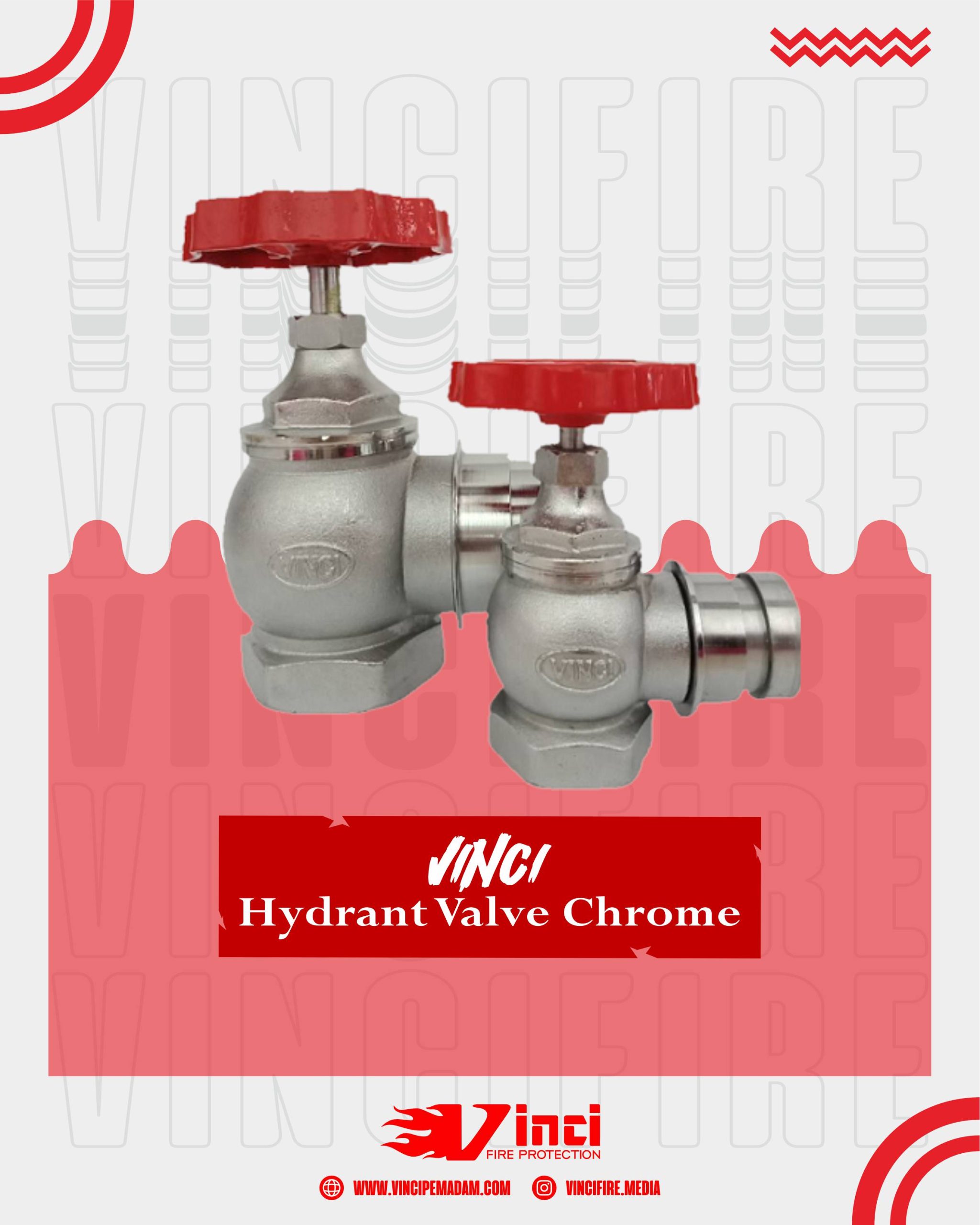 Vinci Hydrant Valve Chrome