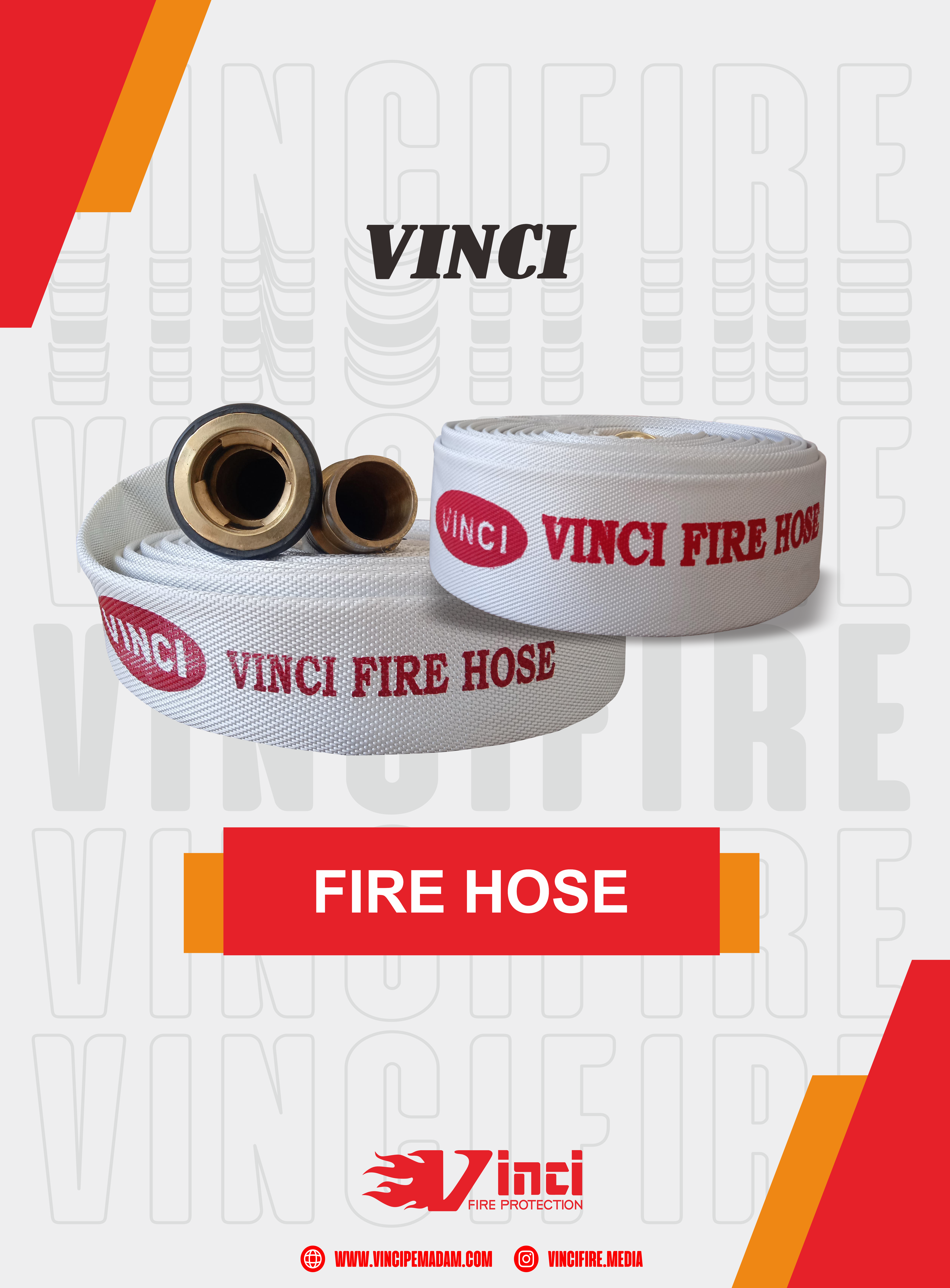 Vinci Fire Hose Canvas