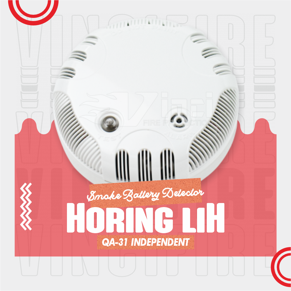 Horing Lih Independent Smoke Battery Detector QA-31