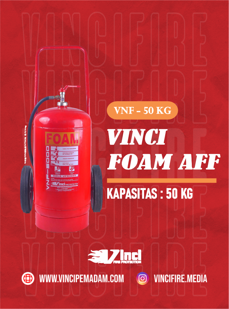 Jual Alat Pemadam Api Foam 50 kg Semarang