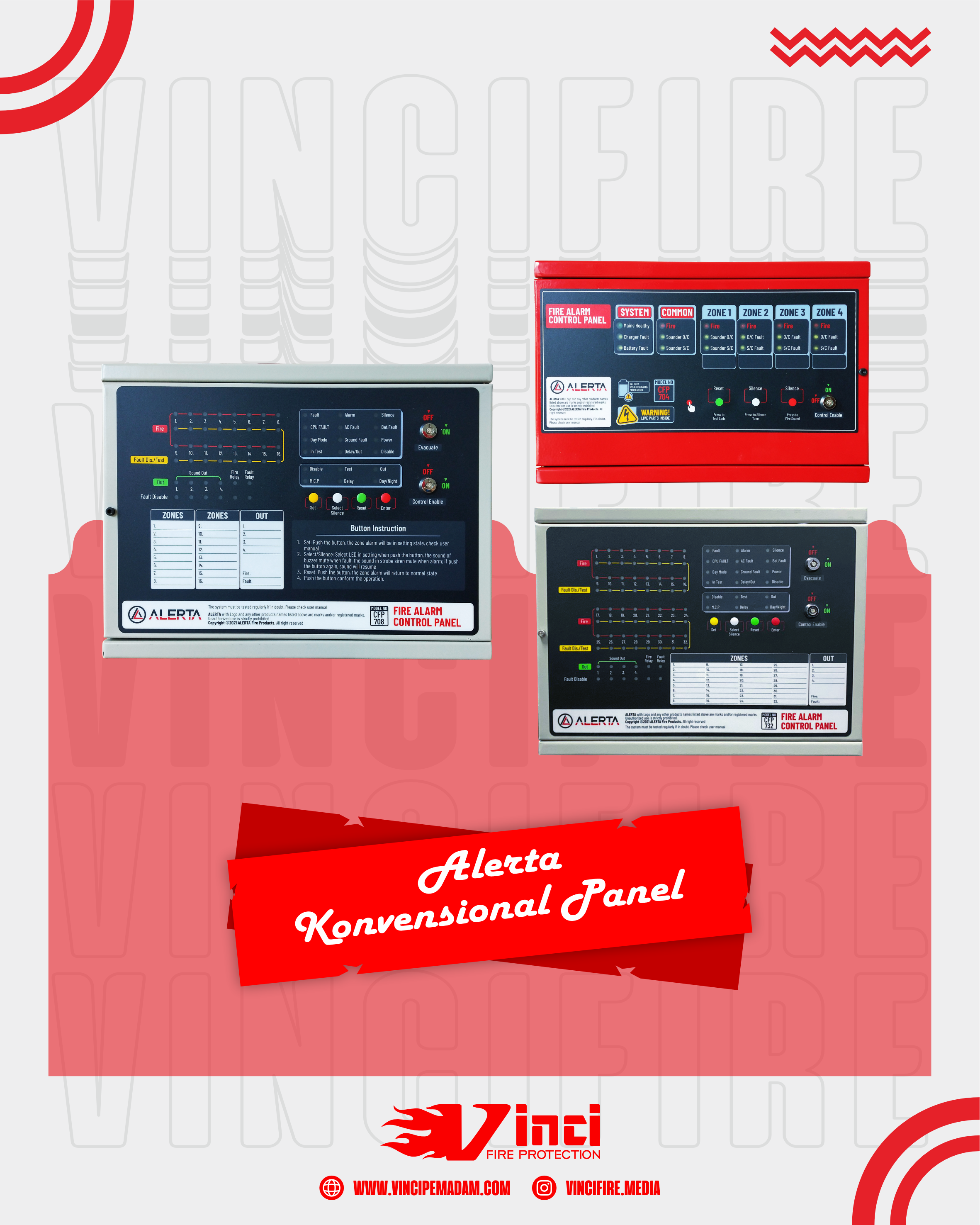 ALERTA Conventional Fire Alarm Panel