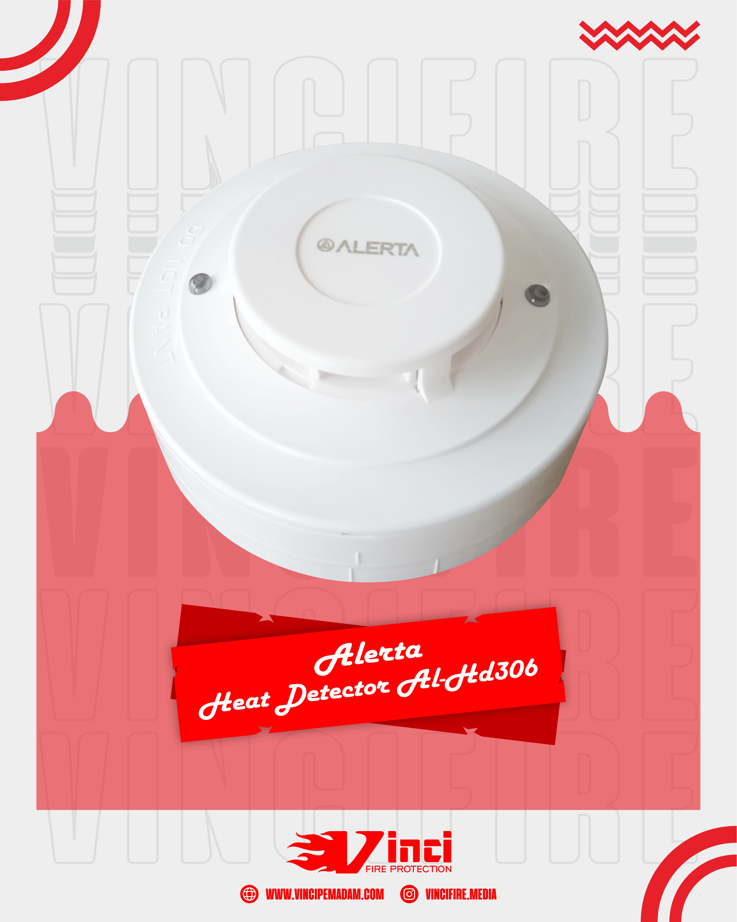 ALERTA Heat Detector (ROR) Semarang