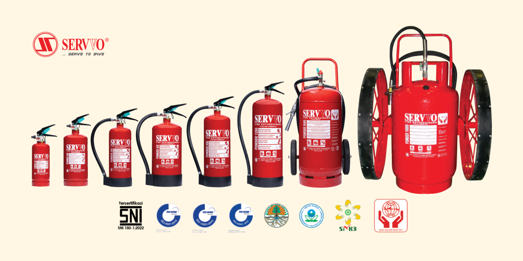 JUAL APAR SNI SERVVO DRY CHEMICAL POWDER SEMARANG