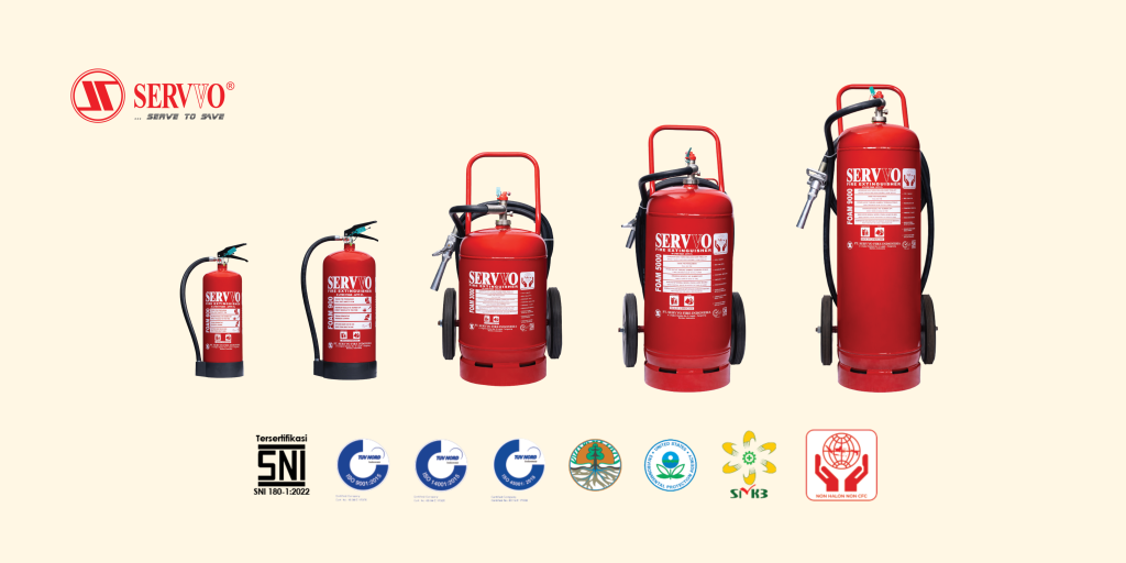 JUAL APAR SNI SERVVO FOAM AFFF SEMARANG
